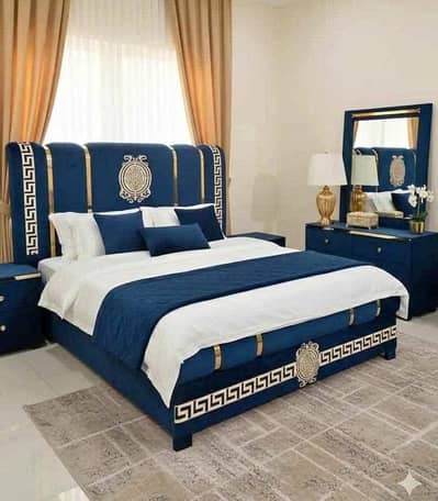 Double bed/wooden bed/bed /furniture  Polish /bed for
