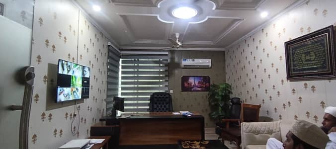 12 MARLA LOWER PORTION WITH BASEMENT HALL FOR RENT IN JOHAR TOWN LAHORE