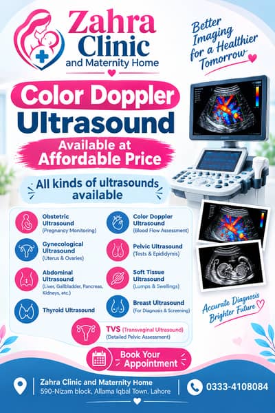 Affordable Dental treatment, all kinds of ultrasounds and Gynae and a
