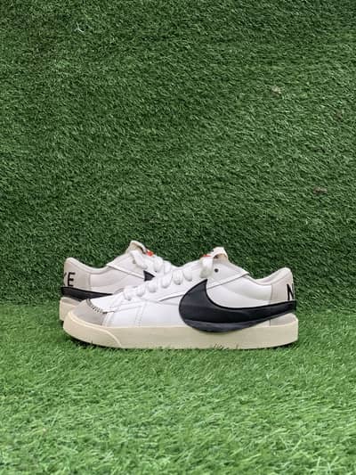 Nike Blazer Low 77 Jumbo (White Black Sail)