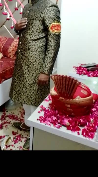 Groom shirwani and all outfits available
