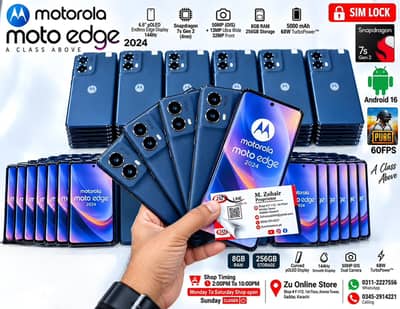 Moto Edge 2024 (8GB / 256GB) – SIM Lock Pubg 60fps