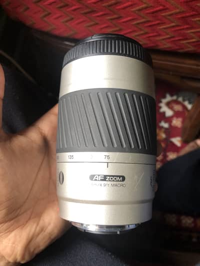 Af zooming lens Minolta Lens 75/300 Saf Hai