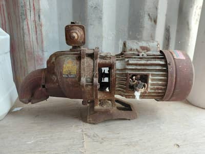 water motor pump double pipe