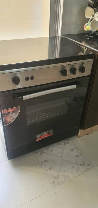 Crown 3-Burner Cooking Range with Gas Oven & Grill