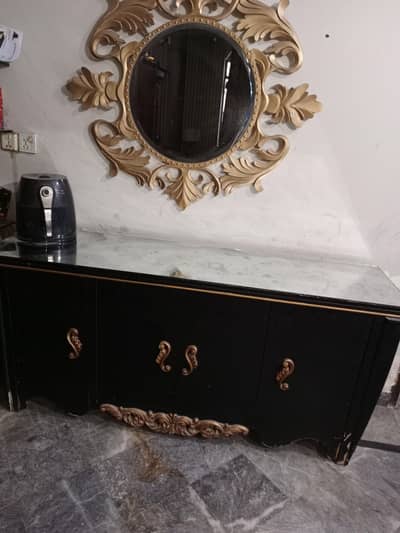 console solid wood
