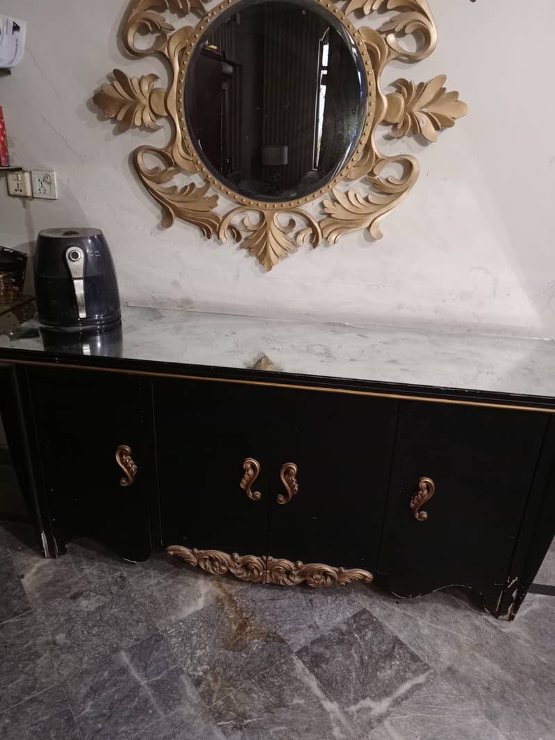 console solid wood 1