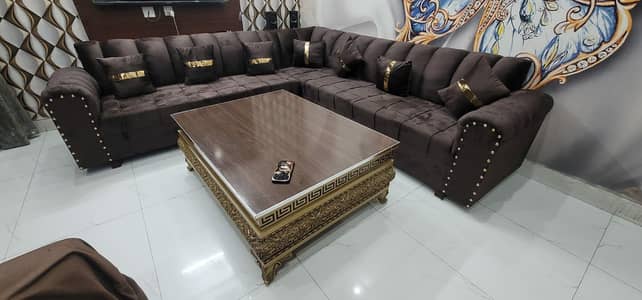 SOFA L SHAPE 7 SEATER BRAND NEW PLZ CALL 03261271600