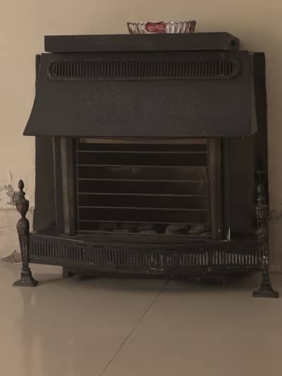 Fire place with coals