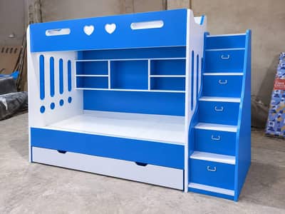 Bunk bed | Kid wooden bunker bed | Baby bed | Double bed | Triple bed