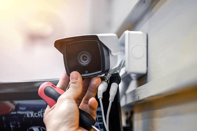 CCTV camera installation 1