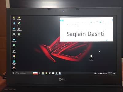 Dell Precision I7-4th Gen 4810MQ 2GB-GPU 256gb-SSD 8gb-Ram