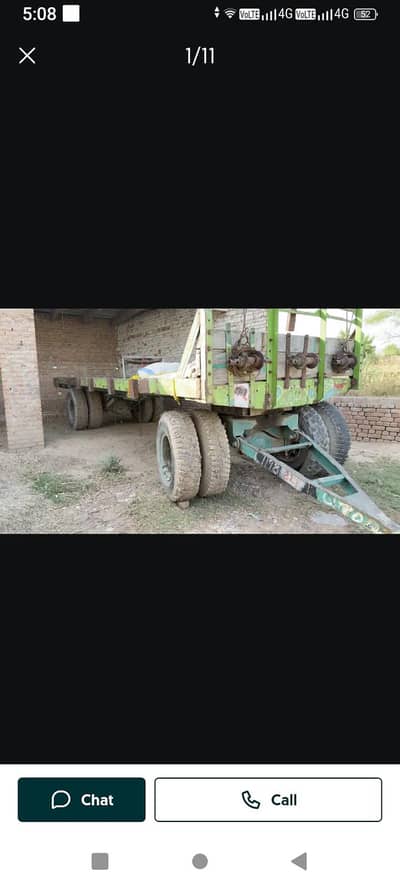 25 feet tralla for sale good condition Whatsapp 03074937491