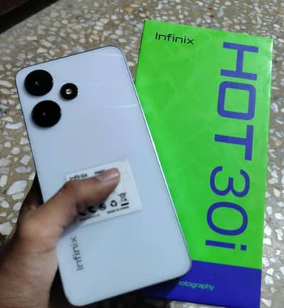 Infinix Hot 30i 8+8/128 With Box Dual SIM pta