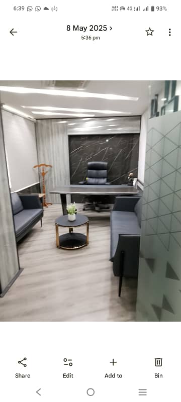 Blue area office 4200 square feet jinnah avenue fully farnished for Rent