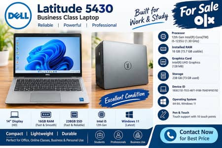 Dell laptop core i5 12th gen