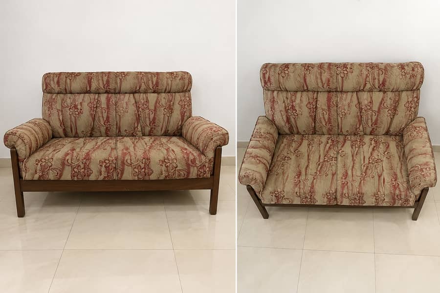 6 Seater Sofa Set - 2 Seater + 4 Single Sofas 0