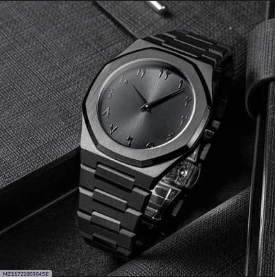 Black Stainless Steel Watch