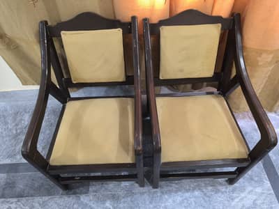 2 chairs good condition