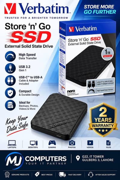 External Portable Ssd Hard 1TB