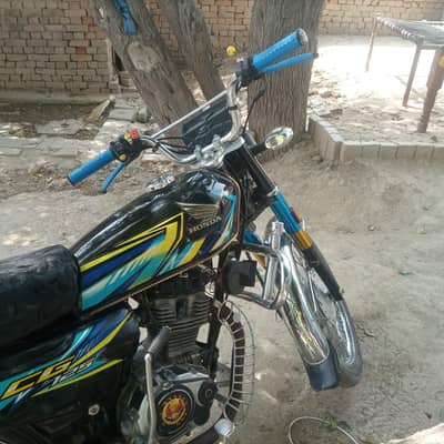 Honda CG 125 2025 Model (4100 KM)