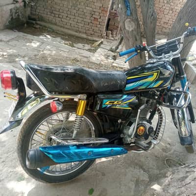 Honda CG 125 2025 Model (4100 KM)