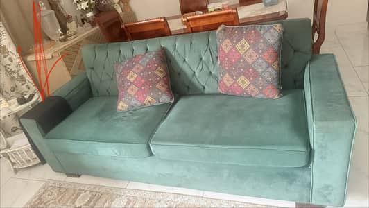 3+2 original Molty foam sofa set for sale , free delivery in Rwp
