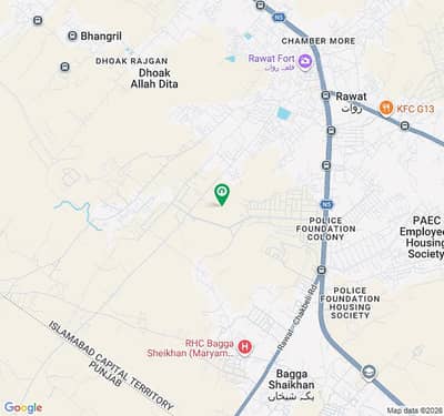 One Kanal Residential Plot at Road 2 DHA Phase 3 Islamabad