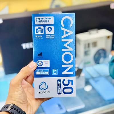 tecno camon 50 ultra 5G 12 plus 12 24gb 256gb official PTA approve