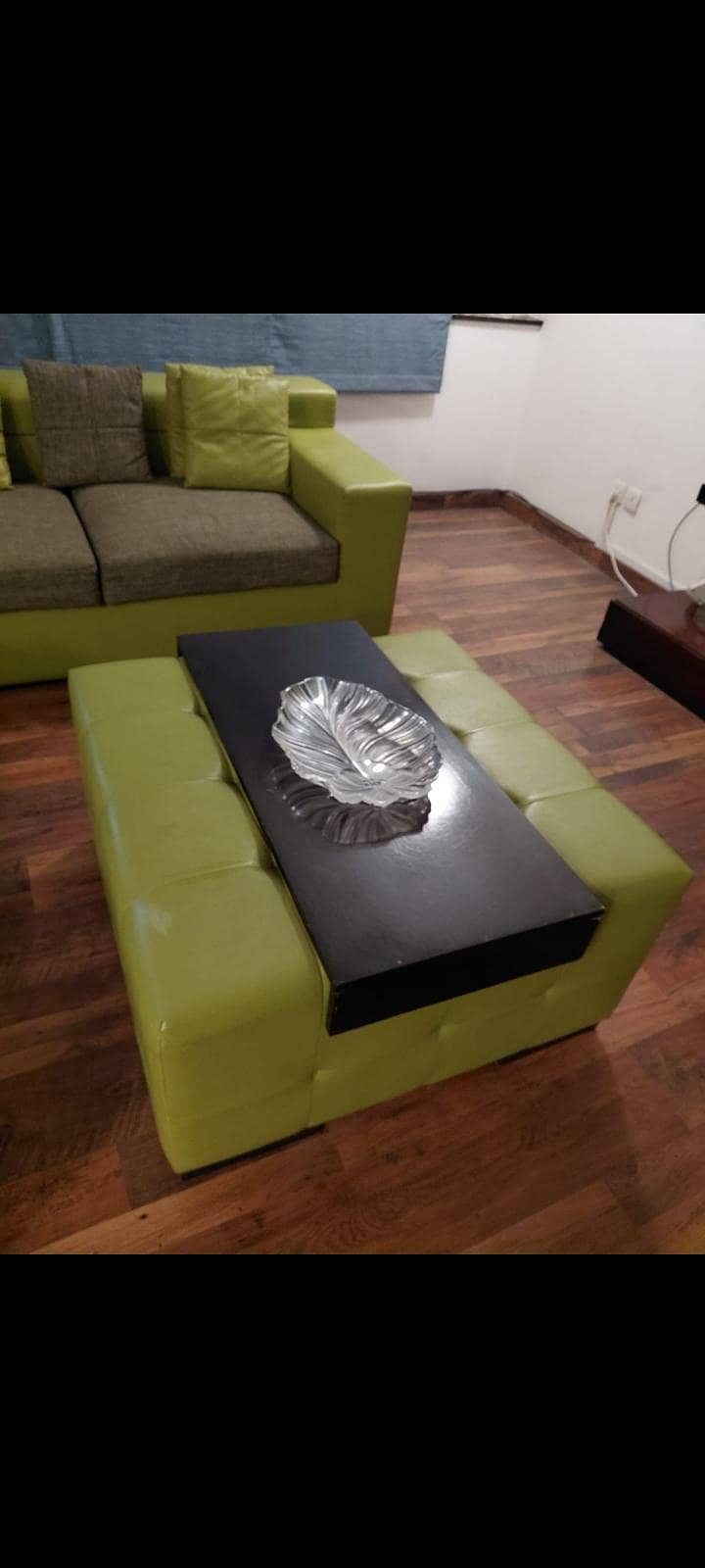 Desginer l shape sofaset heavy with centre table 3
