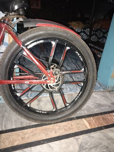PLUS MOUNTAIN BIKE TUBE LESS TYRE DISK BRAKE GEAR WALI CYCLE FOR Sell