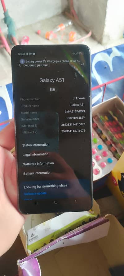 Samsung Mobile A51