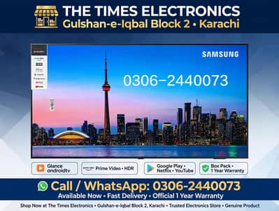 65 75 85 Inch 4K Smart LED TV | Samsung LG Hisense | Home Cinema