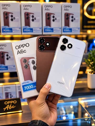 oppo A6C 4GB 128GB official PTA approve