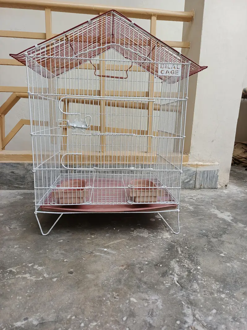 Birds & Cat Cage , Big Size, Just like New, — photo 2