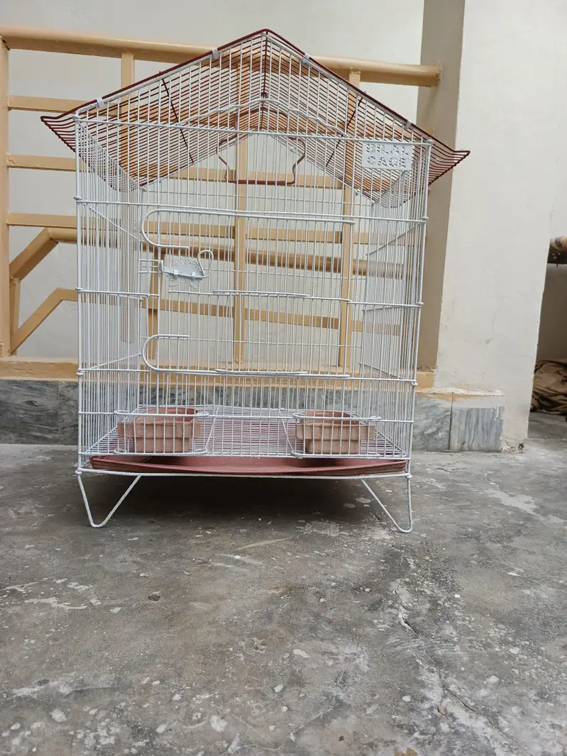 Birds & Cat Cage , Big Size, Just like New, — photo 3