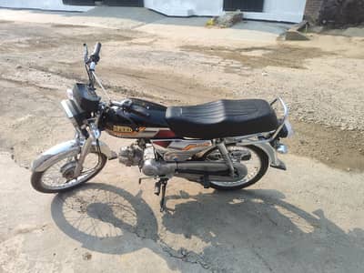 hi speed sr 70 silver black color urgent sale buyer will be first own