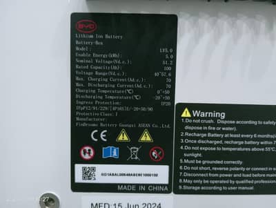 5kwh BYD BATTERIES