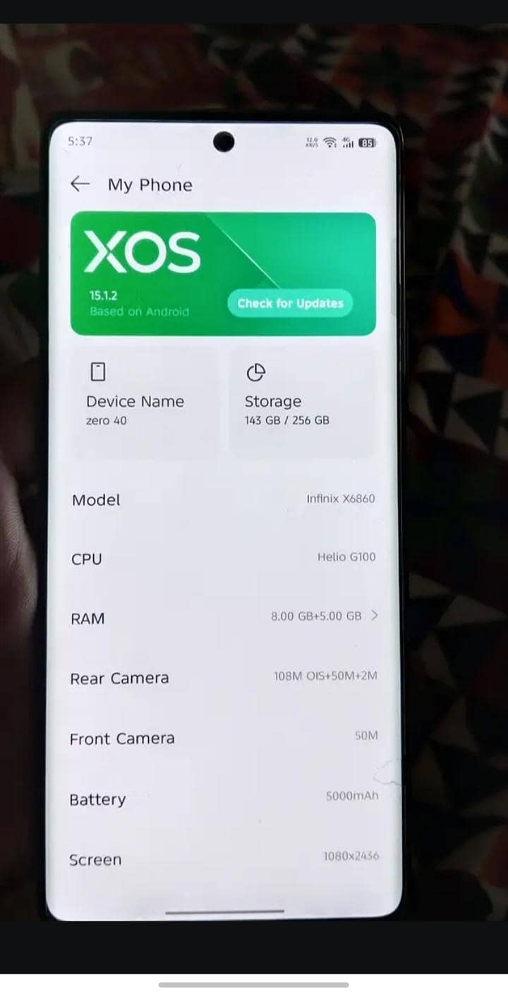 Infinix Zero 40 3