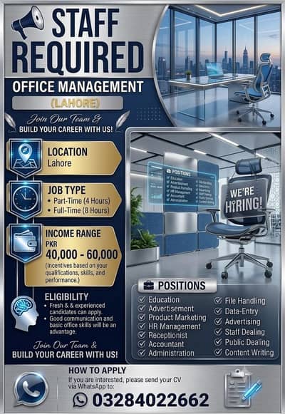 staff required office management