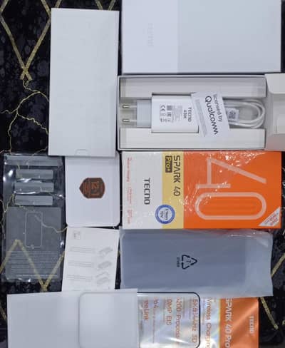 Tecno Spark 40 pro plus (Complete box) only few days us/0324/6571/275/