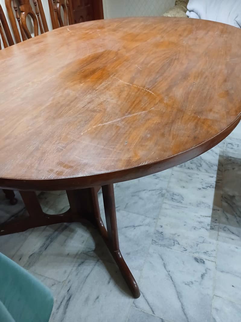 Dining table without chairs 2