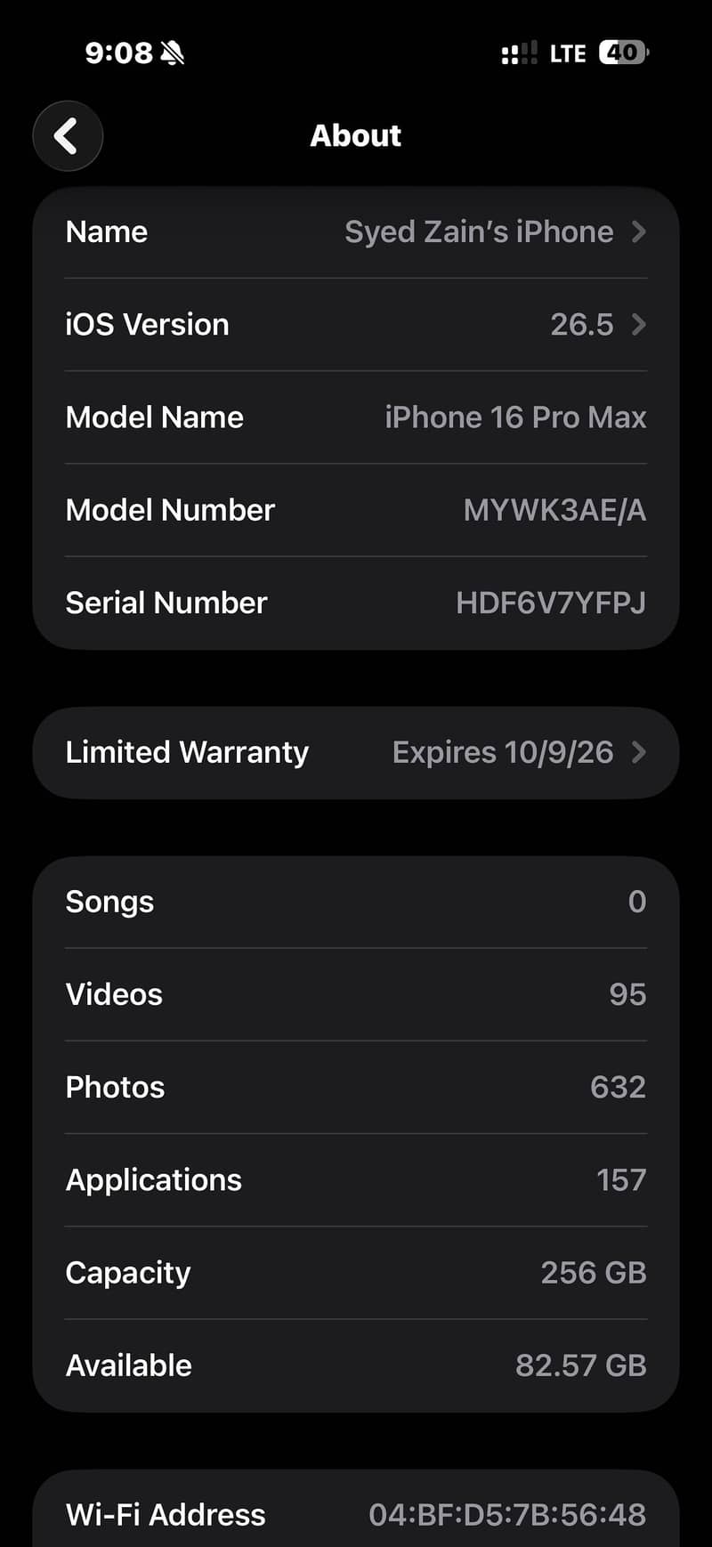 Apple iPhone 16 Pro Max 11