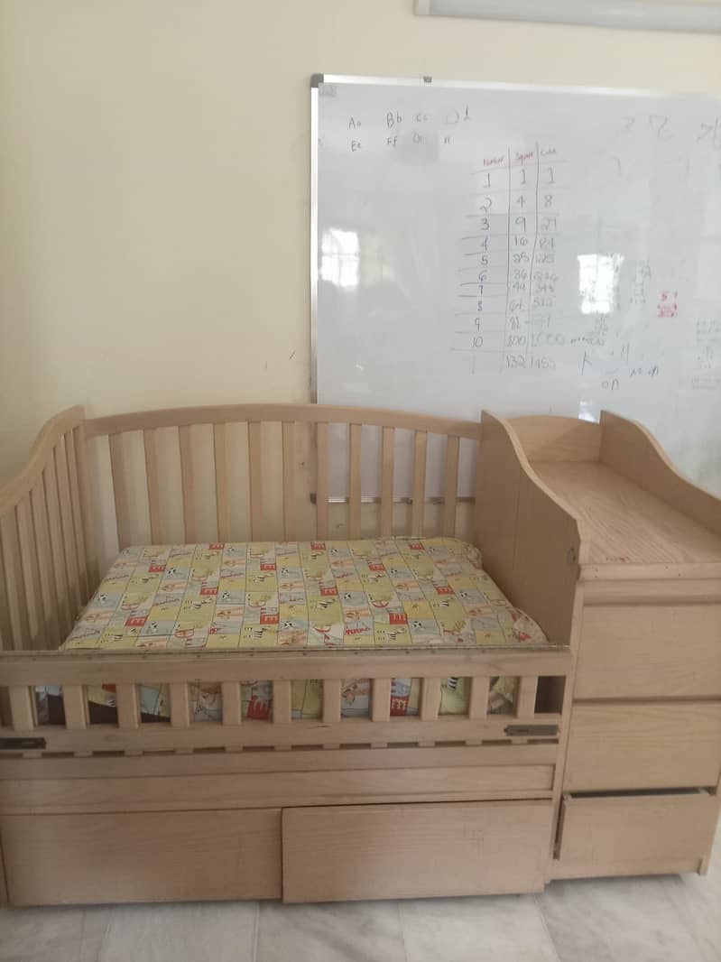 Baby Cot Moveable 1