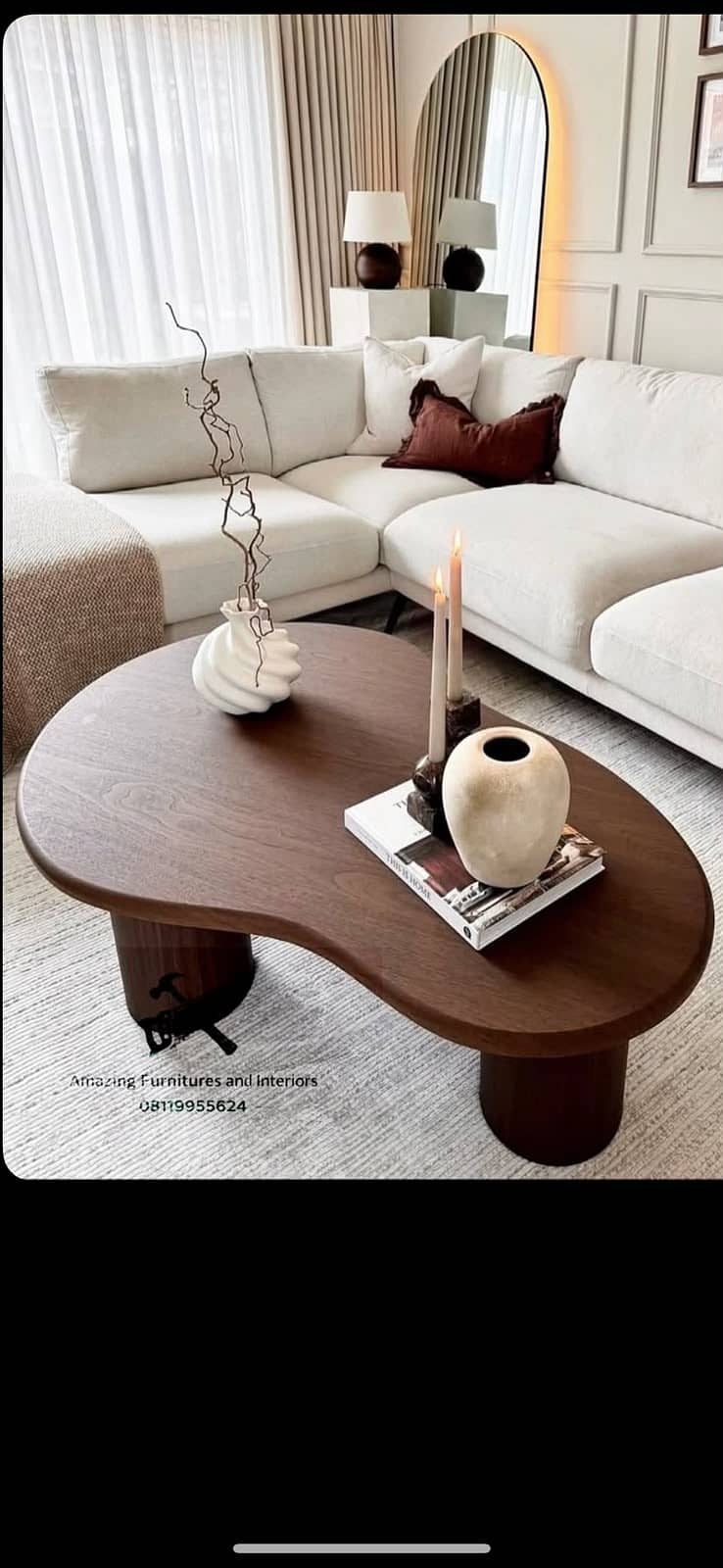 Table |Center Table | Sofa Table |Tufted Center Table| 3