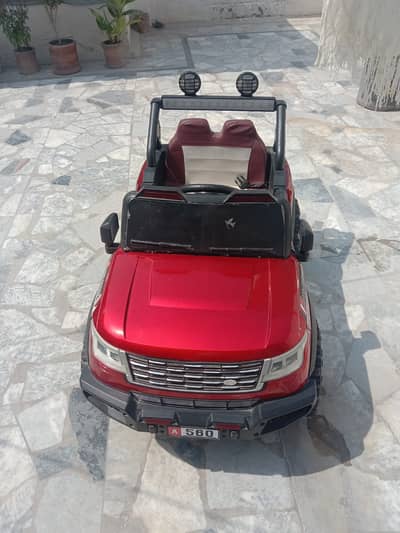 Ride-on Toy Red beautiful car