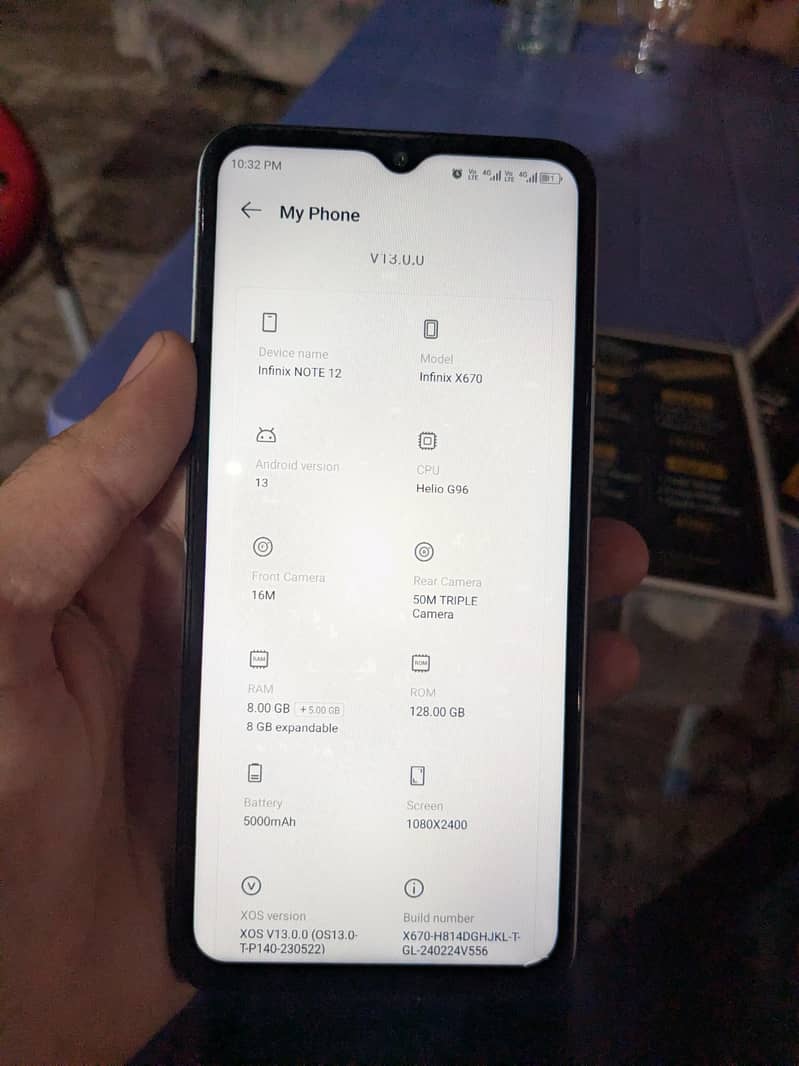 Infinix Note 12 8