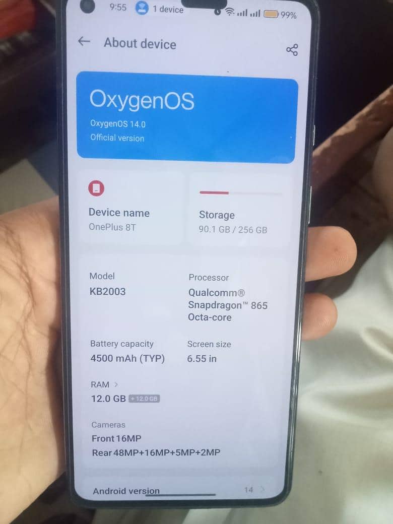 one plus 8t 2