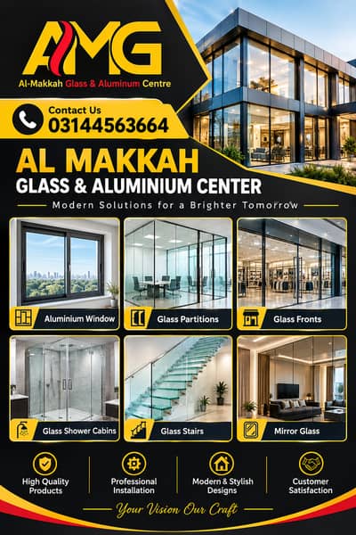 Complete Glass & Aluminium Solutions | Al Makkah