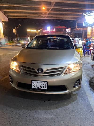 Toyota Corolla GLI 2012